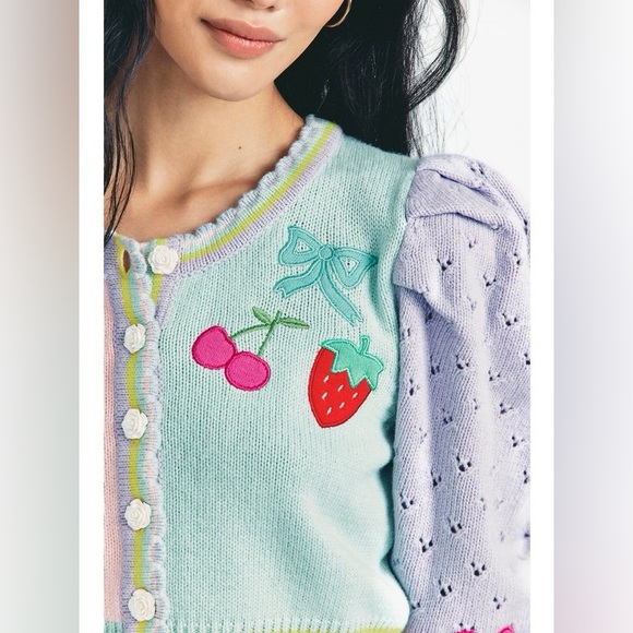 Loveshacfancy Cardigan size S NWT. - Picture 4 of 8